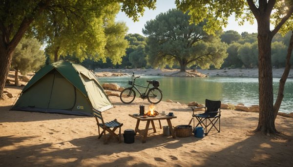 Campings près du pont du gard sélection : cadre naturel